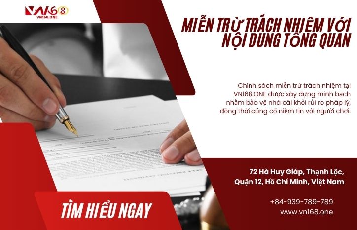Miễn Trừ Trách Nhiệm Với Nội Dung Tổng Quan
