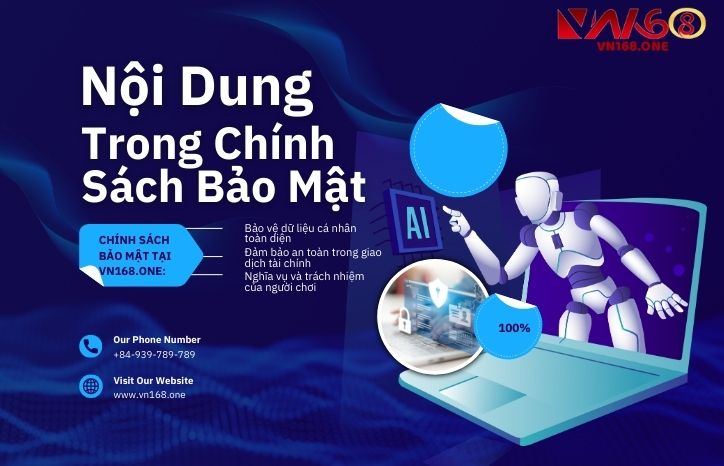 Nội Dung Chính Trong Chính Sách Bảo Mật VN168